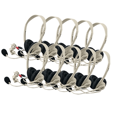 Picture of Classroom Ten-Pack of Multimedia Stereo Headsets