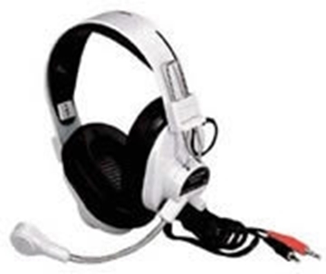 Picture of Deluxe Multimedia Stereo Headset with 3.5mm plug, PC/MAC