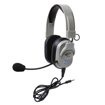 Picture of Wired Mac and PC Compatible Stereo Headset with To Go Plug