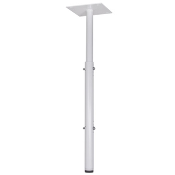 Picture of 8" Ceiling Plate with Adjustable 1.5" NPT Column, White