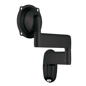Picture of 21" Medium Low Profile In-wall Swing Arm Mount, Black