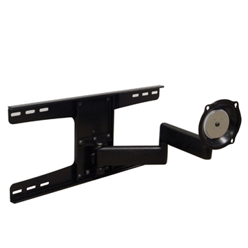 Picture of 20" Medium Flat Panel Swing Arm Wall Mount with Metal Studs, Black