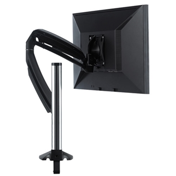Picture of Single Monitor Dynamic Height Adjustable Column Mount, Black