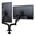 Picture of Kontour Dual Monitor Dynamic Desk Mount, Reduced Height, Black