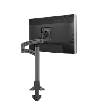 Picture of Single Monitor Articulating Column Display Mount, 19.51" Extension, Black