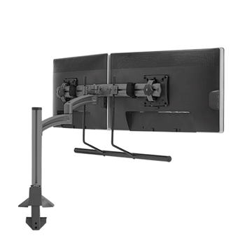 Picture of Dual Monitor Array Articulating Column Display Mount, 19.66" Extension, Black