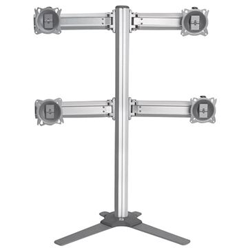 Picture of Free-Standing 2x2 Static Array Monitor Mount, Silver