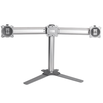 Picture of Free-Standing 3x1/2x1 Static Array Monitor Mount, Silver