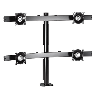 Picture of Widescreen Quad Monitor Desk Clamp Mount