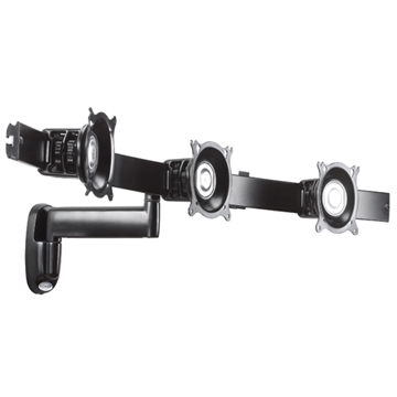 Picture of Triple Monitor Single Arm Wall Mount, Silver