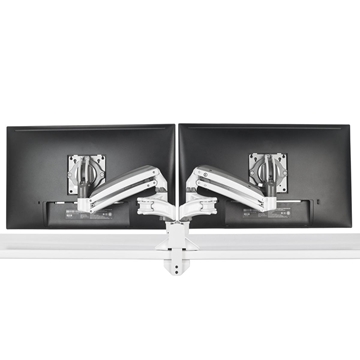 Picture of KX Desk Mount Dual Monitor Arms, White