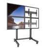 Picture of 2x2 Micro-adjustable Large Freestanding Video Wall Mount Cart, Landscape