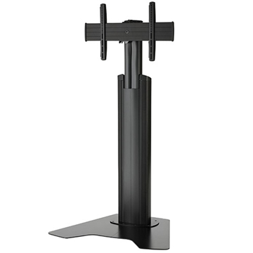 Picture of Medium Fusion Manual Height Adjustable Floor AV Stand, Black
