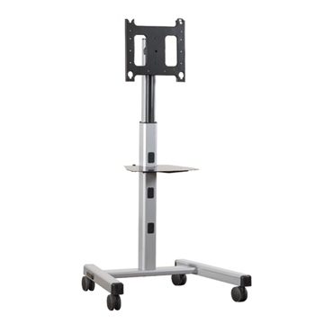 Picture of Medium Flat Panel Mobile AV Cart without Interface, Black