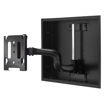 Picture of 22" Medium Low-profile In-wall Swing Arm Mount, Black