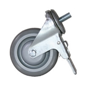 Picture of Heavy-Duty Casters for Flat Panel Mobile Carts
