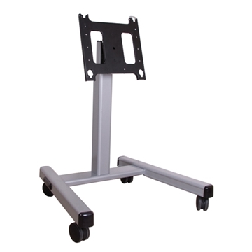 Picture of Large Confidence Monitor Cart, Silver