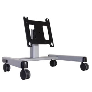 Picture of 2ft Large Confidence Monitor Cart, Silver