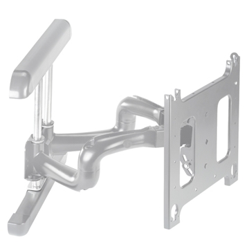 Picture of Large Flat Panel Swing Arm Wall Mount, Silver