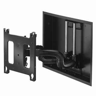 Picture of Dual Arm In-wall Swing Arm Mount with Interface