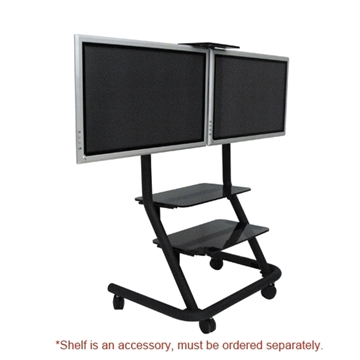 Picture of Dual Display Video Conferencing Cart