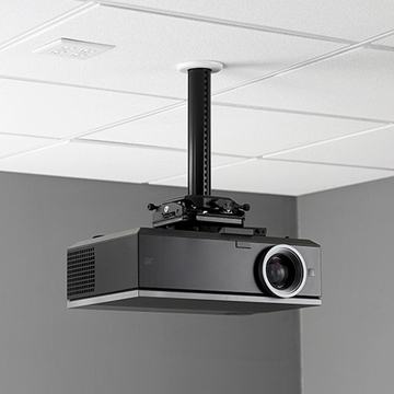 Picture of Suspended Ceiling Projector System with Storage, Black