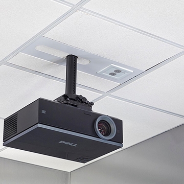 Picture of Suspended Ceiling Projector System with 2-gang Filter and Surge