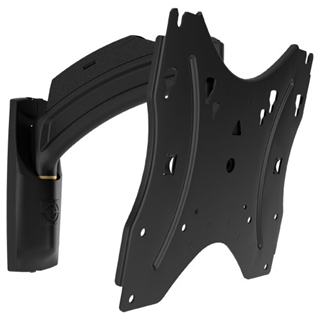 Picture of 10" Extension Single Swing Arm Wall Display Mount, Black