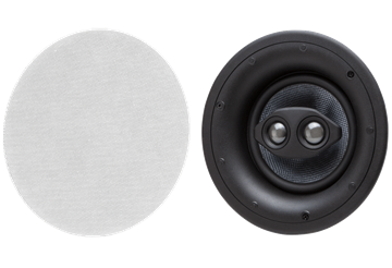 Picture of 6.5" 2-way Aspire Single-point Stereo In-ceiling Speaker, White Textured, Single