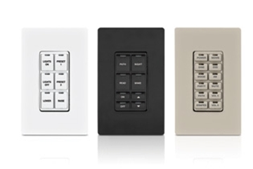Picture of Decorator Keypad, 12-Buttons, White Smooth