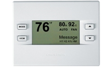 Picture of Heating and Cooling Thermostat, Almond Faceplate