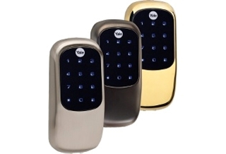 Picture of Yale#174; Key-Free Wireless Deadbolt Lock w/infiNET EX#174; and Touch Screen Keypad