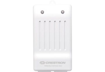 Picture of Single-Channel Wireless Lamp Dimmer, Ground Pin Down, White Textured