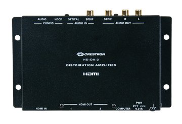 Picture of 1 x 2 HDMI Distribution Amplifier and Audio Converter