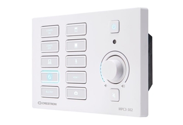 Picture of 3-series Media Presentation Keypad Controller 302, White