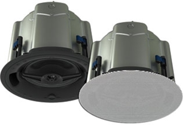 Picture of Saros#174; 8" 2-Way In-Ceiling Speaker, Black Textured, Single (must be ordered in multiples of 2)
