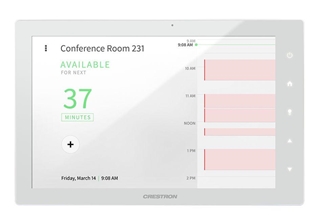 Picture of 10.1" Room Scheduling Touch Screen, White Smooth