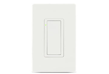 Picture of Zum Wireless Wall-box Switch, Black Smooth
