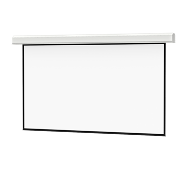 Picture of ADVANTAGE 20X20 MW -- Large Advantage Electrol - Square - Matte White - 240 x 240 - Fabric, Roller and Motor Assembly