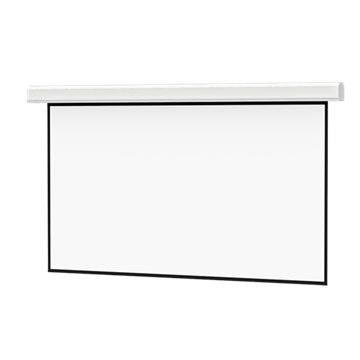 Picture of ADV DLX 208D 110X176 MW -- Large Advantage Deluxe Electrol - Wide (16:10) - Matte White - 110 x 176 - Fabric, Roller and Motor Assembly
