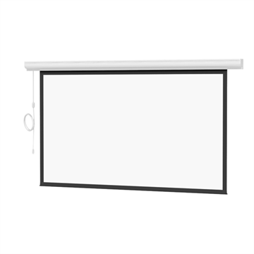 Picture of DESIGNER CONTOUR 77D MW -- Designer Contour Electrol with Integrated Infrared Remote - HDTV (16:9) - Matte White - 37.5 x 67