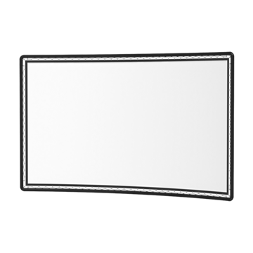 Picture of Curved Frames for Front and Rear Projection Surfaces