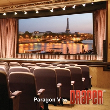 Picture of Paragon V, 227", HDTV, Matt White XT1000V, 110 V