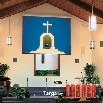 Picture of Targa, 50" x 50", AV, Contrast Grey XH800E, 110 V, with Quiet Motor  Low Voltage Controller