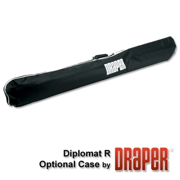 Picture of Diplomat/R with Black Carpeted Case, 84" x 84", AV, Matt White XT1000E