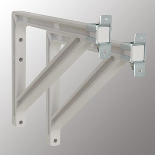 Picture of 10" or 14" (25 cm or 36 cm) White Extension Brackets-Silhouette - White