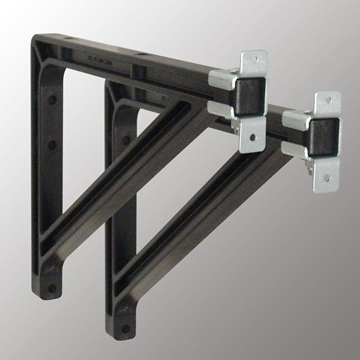Picture of 10" or 14" (25 cm or 36 cm) Black Extension Brackets-Silhouette - Black
