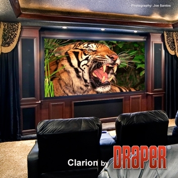 Picture of Clarion, 106", HDTV, ClearSound White Weave XT900E