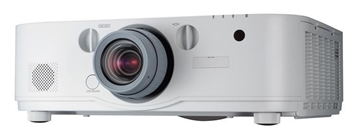 Picture of XGA Projector, 6200 Lumens, LCD, 1.5-3.0:1 (D:W), Lens Shift, RJ-45, Wireless Opt, HDMI x 2, Display Port, HDMI Out, NP13ZL Lens Included
