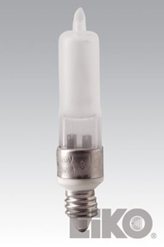 Picture of 120V, 500W Frosted/T-4 ANSI Coded Lamp, E11 Base